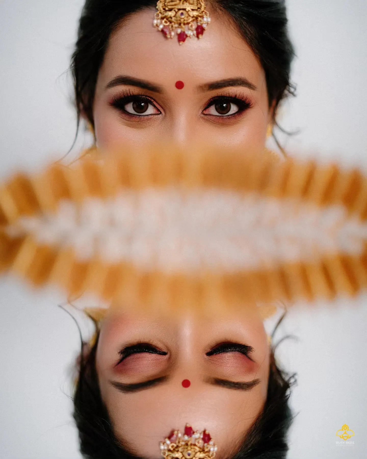 Bride portrait by Busybees Wedding Company